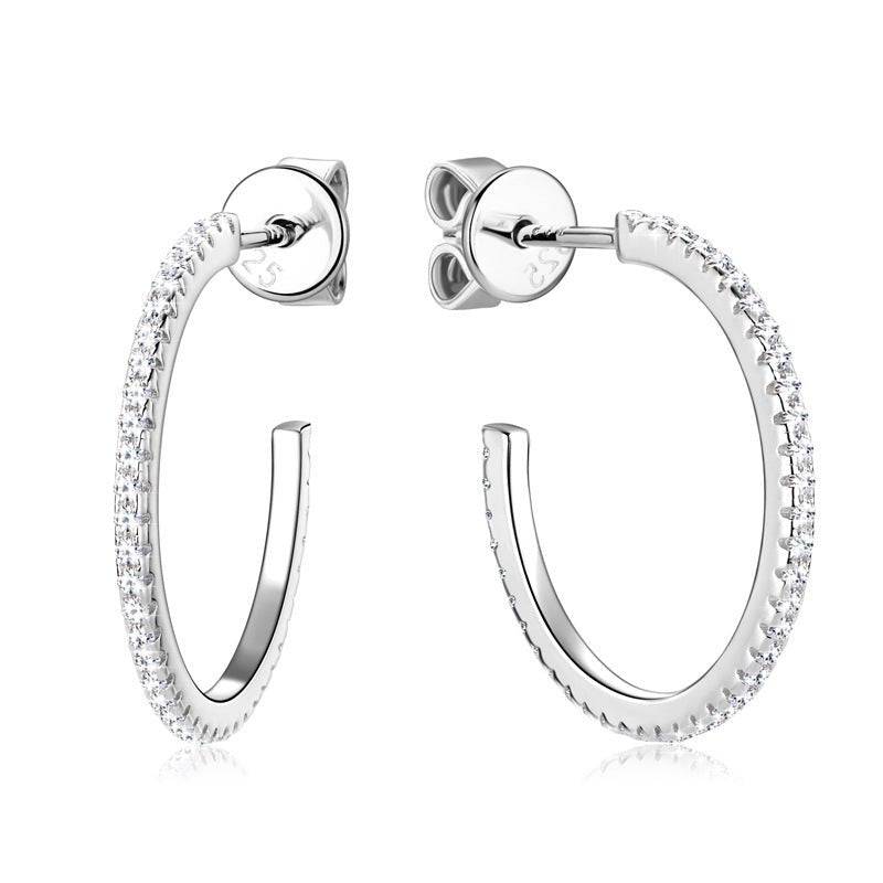 Endless - Stunning Open End Hoop Earrings - Moi - Glam Boutique