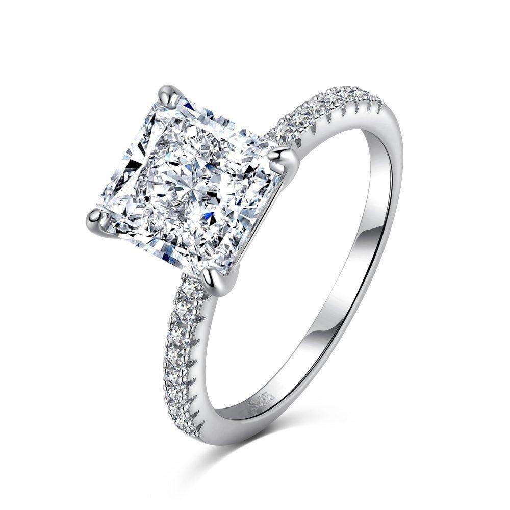 The Atrium - High Carbon Diamond Ring ultimate symbol of love - Moi - Glam Boutique