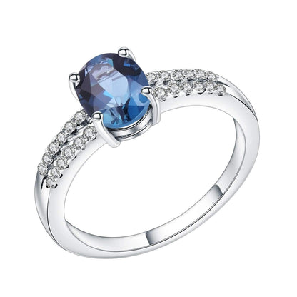 The Azure - a stunning crystal kyanite ring - Moi - Glam Boutique